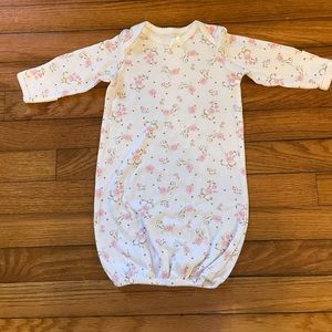 0-3 Month Flower Onesie